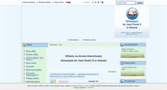 Desktop Screenshot of gimjezow.szkolnastrona.pl