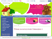 Tablet Screenshot of demo.szkolnastrona.pl