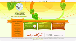Desktop Screenshot of gpsiennicanadolna.szkolnastrona.pl