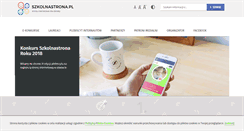 Desktop Screenshot of konkurs.szkolnastrona.pl