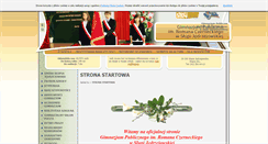 Desktop Screenshot of gimslupia.szkolnastrona.pl