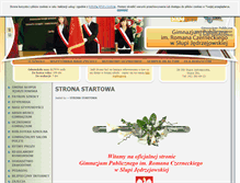 Tablet Screenshot of gimslupia.szkolnastrona.pl