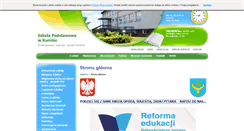 Desktop Screenshot of kunin.szkolnastrona.pl