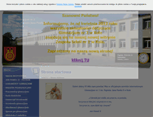 Tablet Screenshot of gim3kolo.szkolnastrona.pl